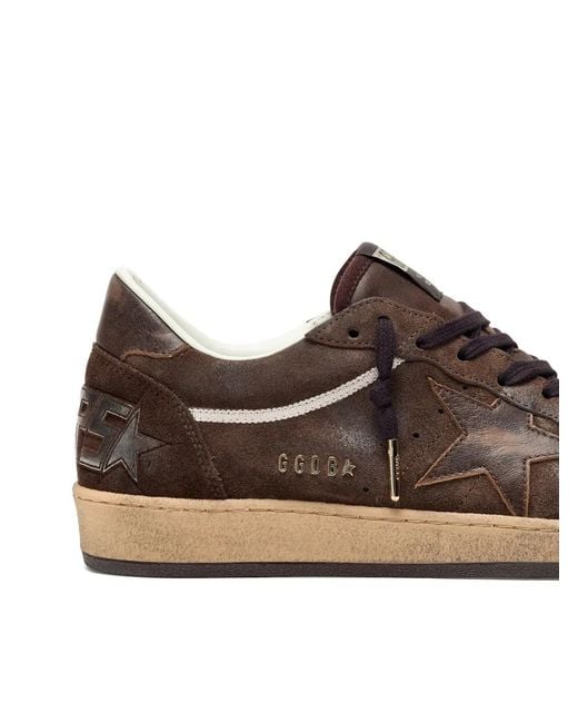 Golden Goose Deluxe Brand Brown Ball Star for men