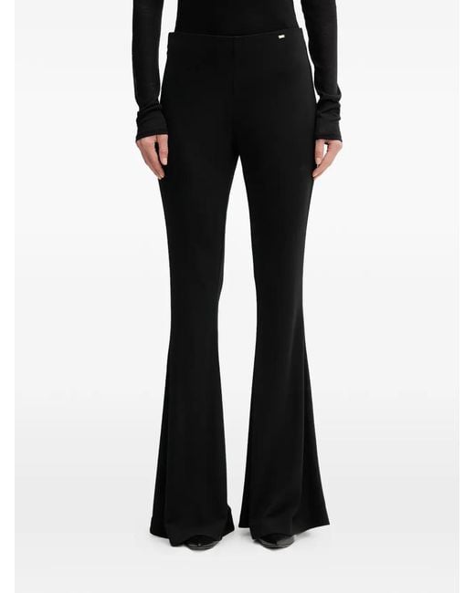 GAUDI Black Flared Trousers