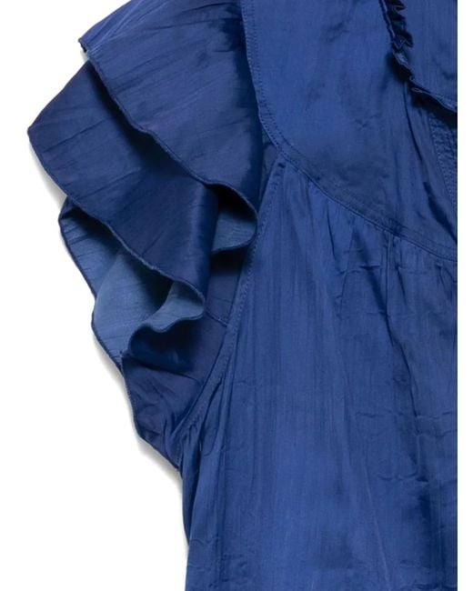 Rails Blue Calista Top