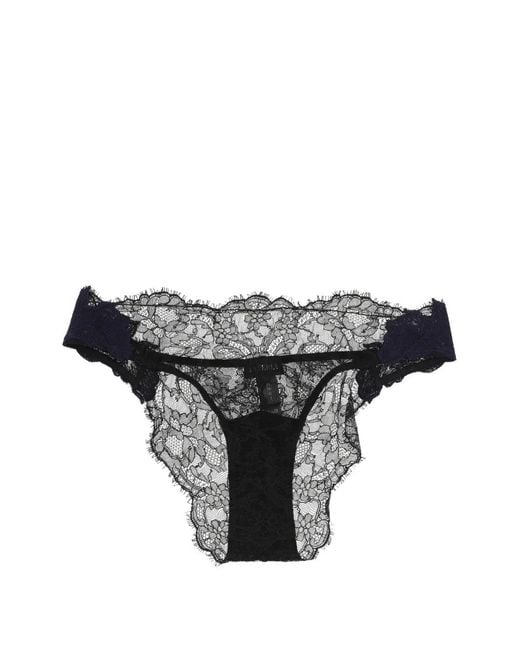 La Perla Black Lace Briefs