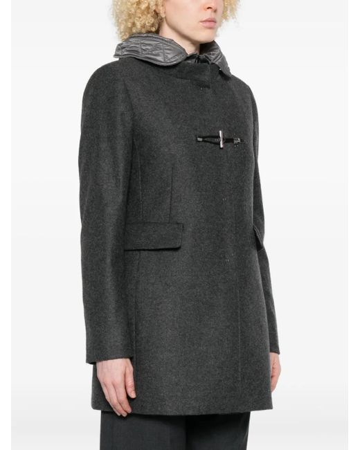 Fay Gray Hooded Toggle Coat