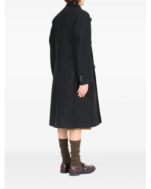メンズ Maison Margiela ダブルコート Black
