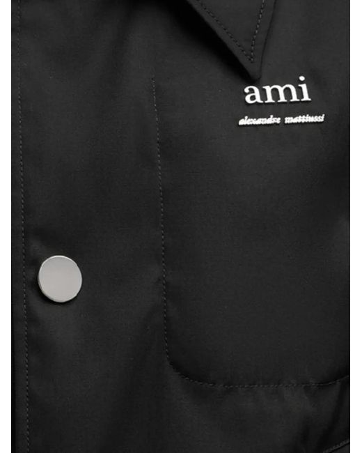 AMI Black Ami Alexandre Mattiussi Buttoned Jacket