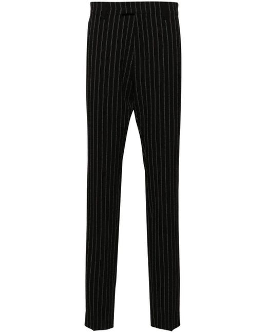 Pantalon de costume en laine vierge AMI pour homme en coloris Black