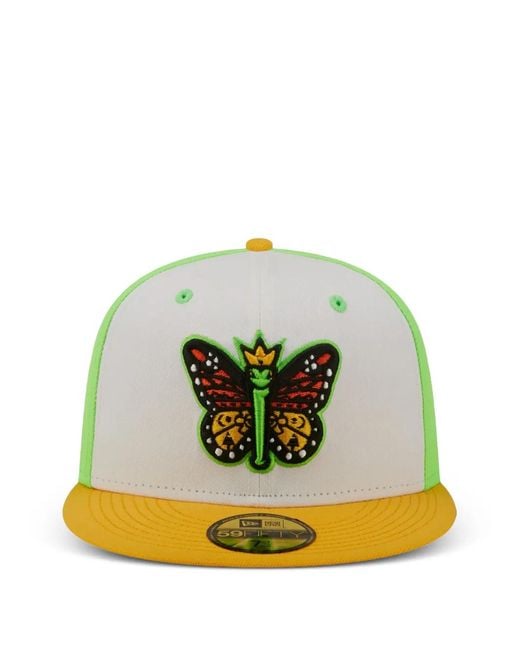KTZ Green 59Fifty Monarcas De Eugene Cap for men