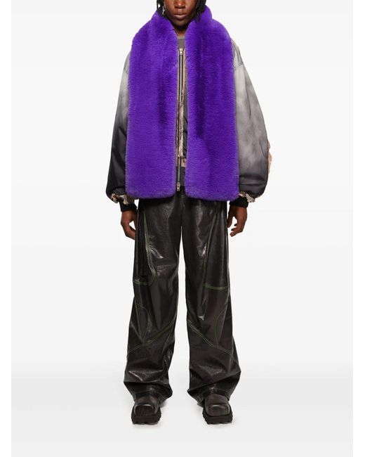 Sciarpa di Acne in Purple