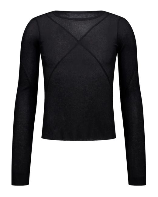 JORDANLUCA Women's Blues Long-Sleeve Top