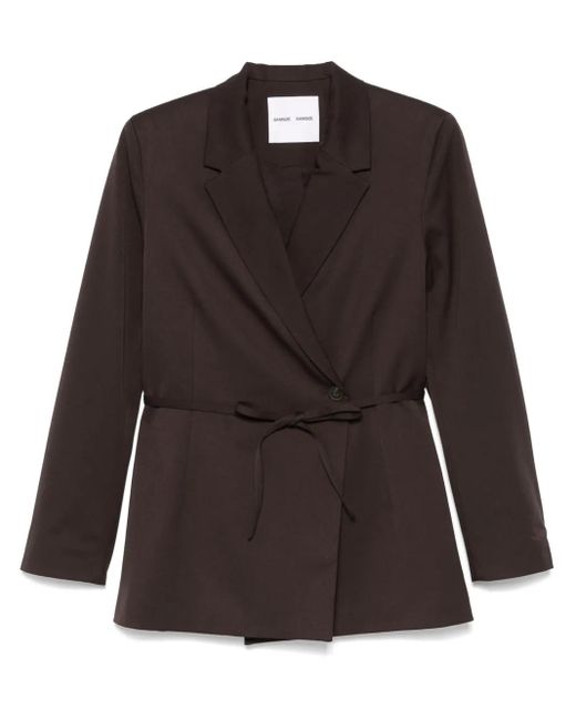 Samsøe & Samsøe Black Salot Blazer