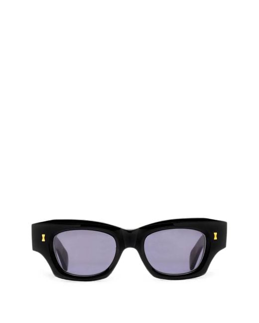 CUBITTS Black Laurier Square-Frame Sunglasses