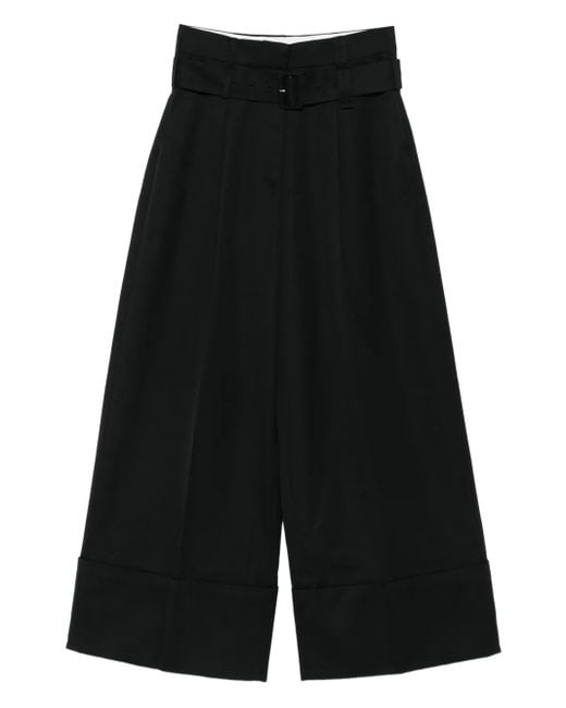 Simone Rocha Black Hose mit Gürtel
