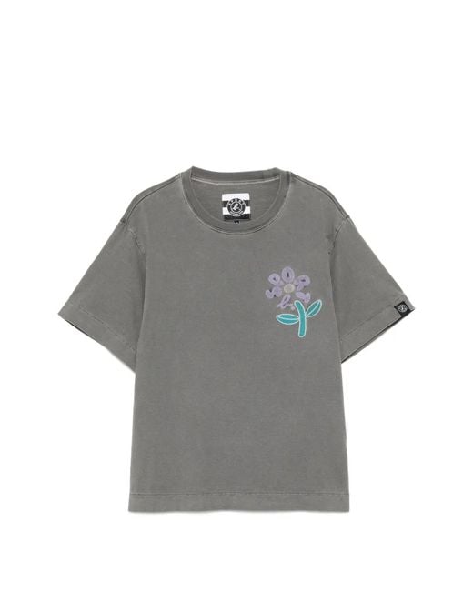 SPORT b. by agnès b. Gray Dyed Short-Sleeves T-Shirt