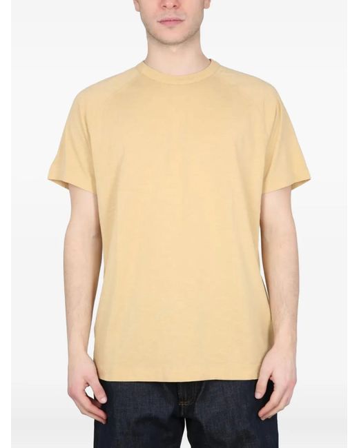 YMC Natural Raglan-Sleeves T-Shirt for men