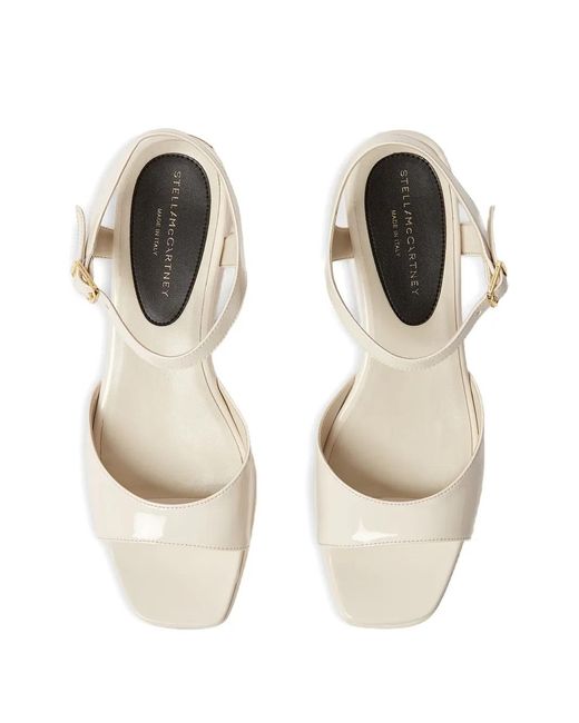 Stella McCartney Natural Elyse Platform Sandals