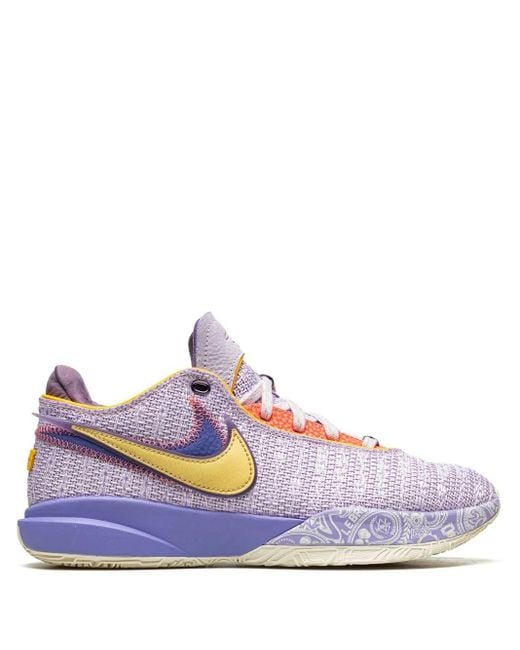 Nike White Lebron 20 Frost" Sneakers