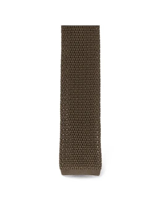 Tom Ford Natural Knitted Tie for men