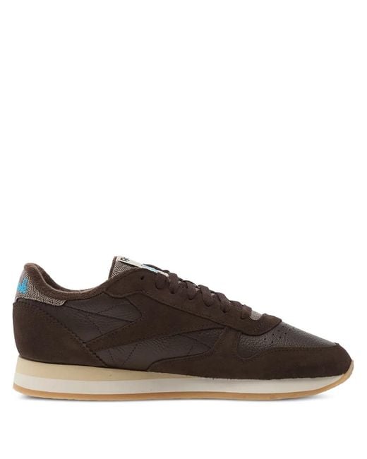 Reebok Brown 1983 Vintag Perforated Leather Sneakers