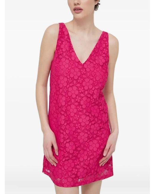 Desigual Pink Floral Mini Dress