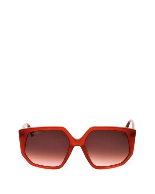 MAX&Co. Pink Geometric-Frame Sunglasses