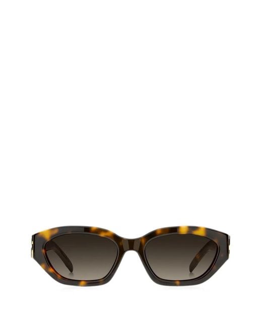 Boss Brown Tortoiseshell-Effect Sunglasses