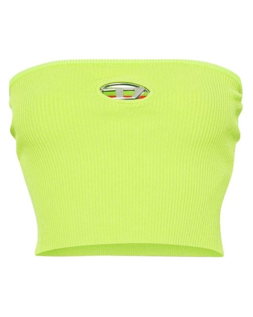 DIESEL Green M-clarksvillex Bandeau Top - Women's - Rayon/polyester