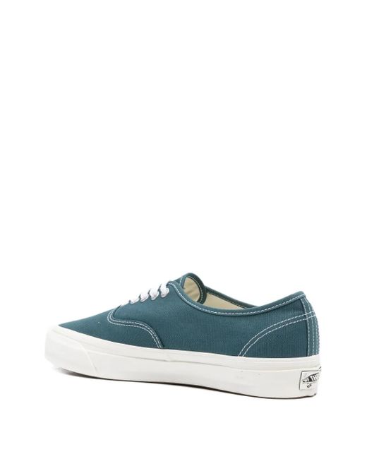 Vans Blue Premium Authentic Low-Top Sneakers