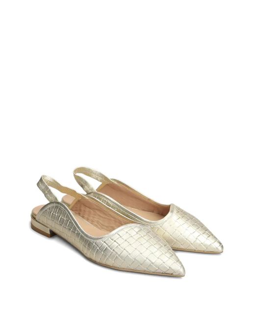 Isabel Ferranti Natural Tanya Flat Pumps