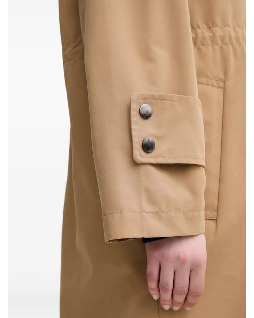 Benetton White Buttoned Coat
