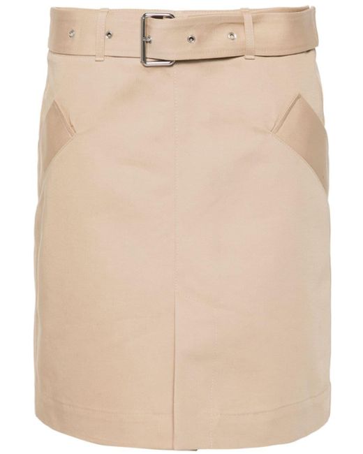 Totême  Natural Toteme Cotton Trench Skirt