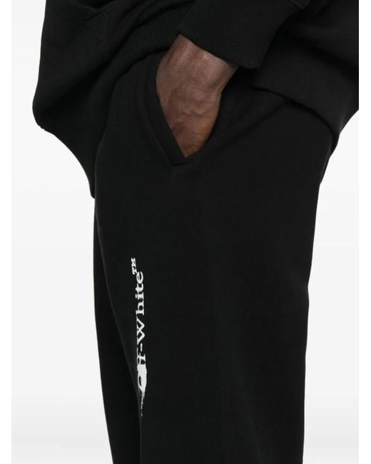 メンズ Off-White c/o Virgil Abloh ドローストリング トラックパンツ Black