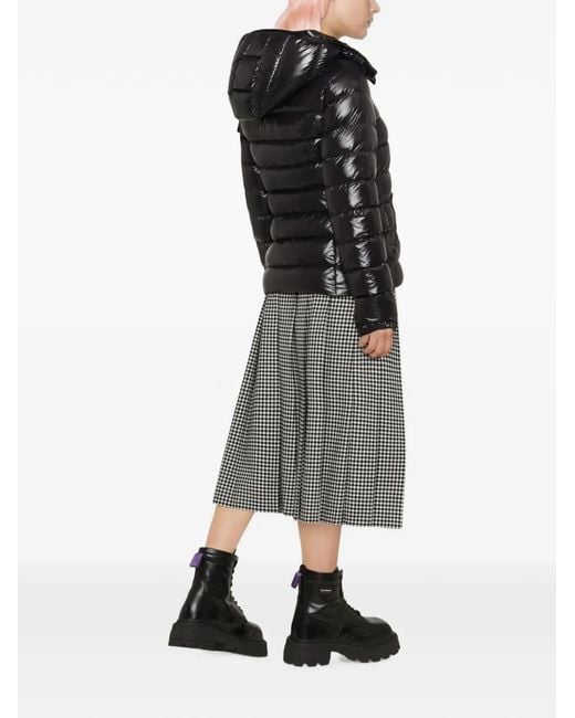 Moncler Black Bady Hooded Short Down Jacket