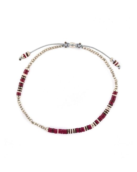 M. Cohen Volta 3 Armband mit Perlen in Metallic für Herren