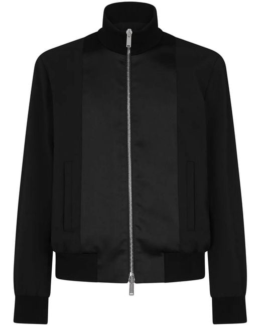 DSquared² Black Panelled Sports Jacket for men