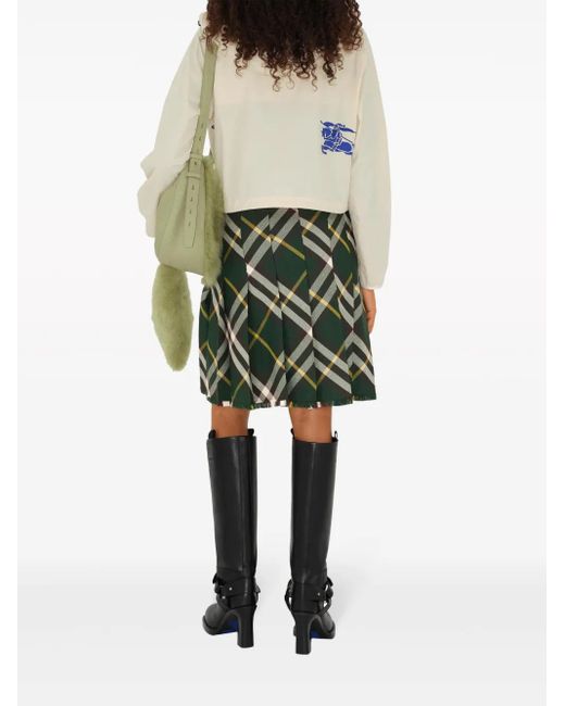 Burberry Natural Equestrian Knight Parka