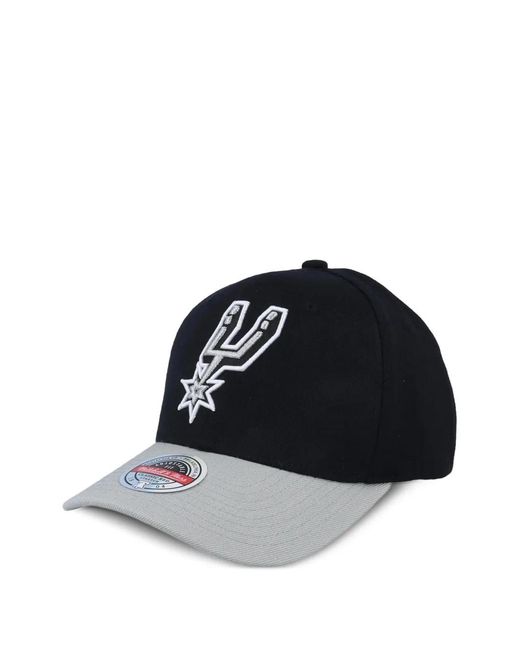 Gorra Con Logo Team Mitchell & Ness de hombre de color Black
