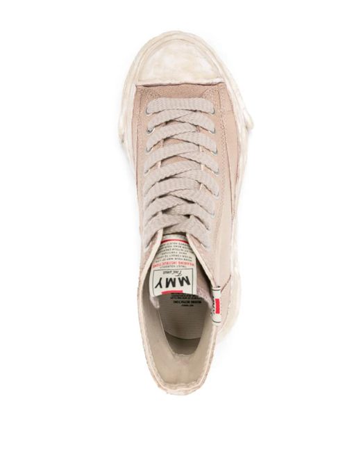 Maison Mihara Yasuhiro Natural Peterson Lace-Up Sneakers