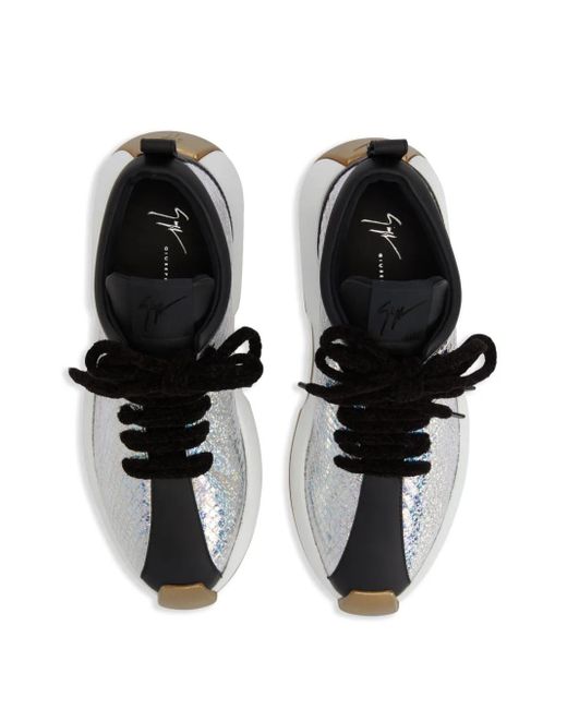 Giuseppe Zanotti Black Trainers for men