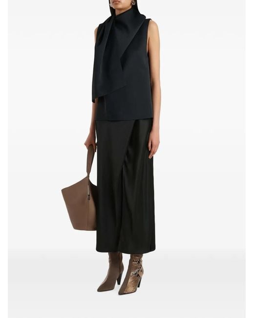 Khaite Black Loe Top