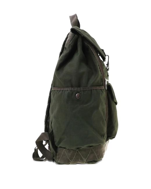 Porter-Yoshida and Co Black Zip-Pocket Backpack