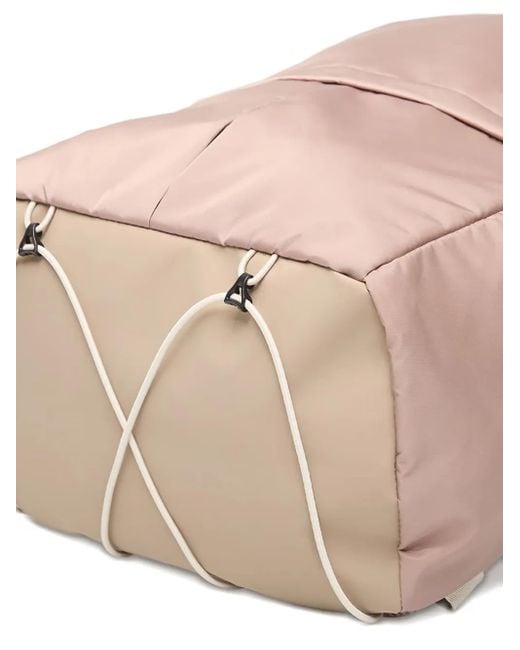 Adidas Pink Yoga Logo-Print Backpack