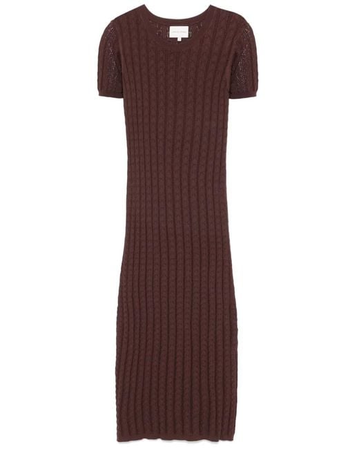 Loulou de Saison Brown Aruba Maxi Dress