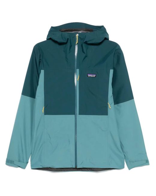 メンズ Patagonia Boulder Fork レインジャケット Green