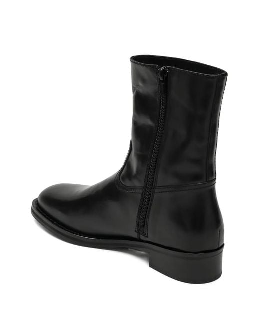 Jude Black Daryl Zip Boots