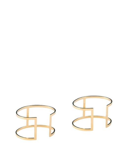 Elisabetta Franchi Natural Cut-Out Bracelet