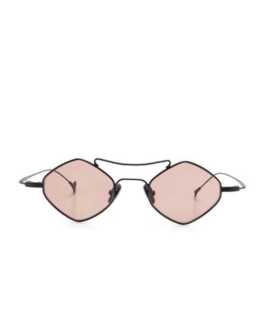 Eyepetizer Pink Medici Geometric-Frame Sunglasses