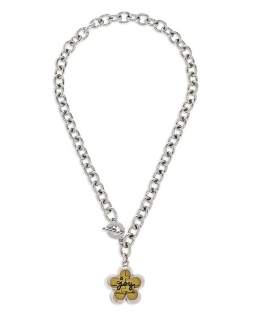 Collana A Catena Con Ciondolo di Marc Jacobs in Metallic