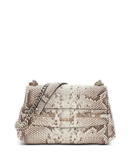 Guess Natural Mini Deesa Shoulder Bag