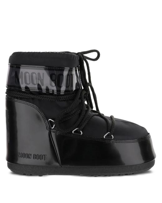 Moon Boot レースアップ ブーツ Black
