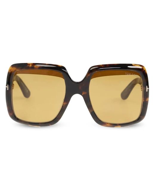 Tom Ford Brown Aurora Sunglasses