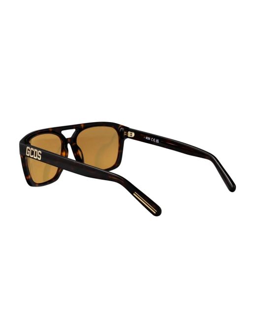 Gcds Natural Rectangle Sunglasses for men