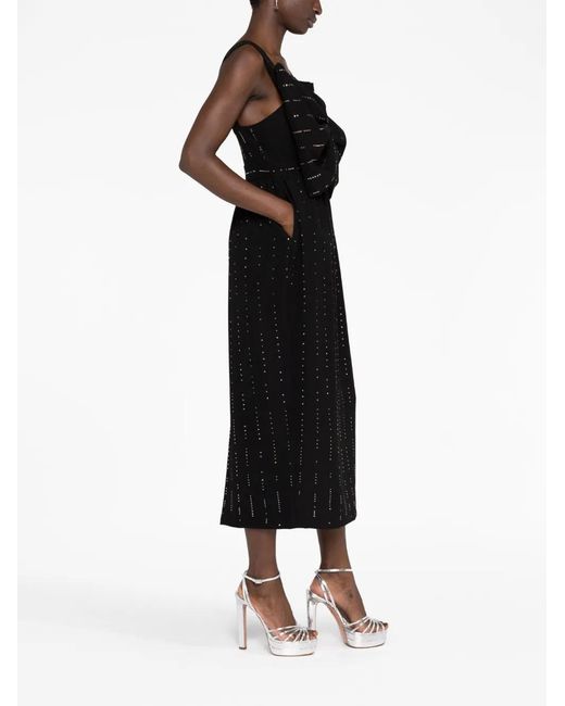Viktor & Rolf Black Starry Night Crystal-Embellished Dress